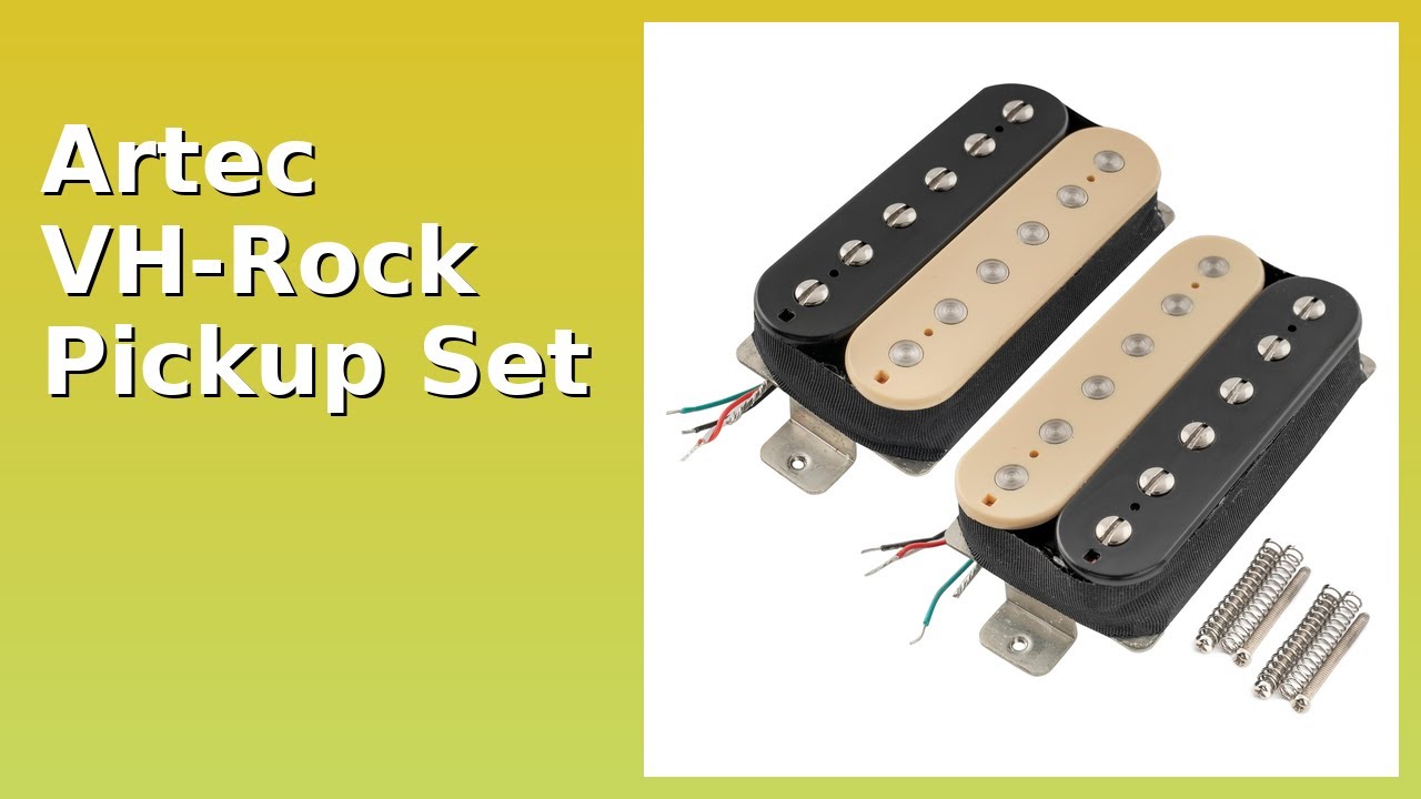REVIEW (2026): Artec VH-Rock Pickup Set. Features.