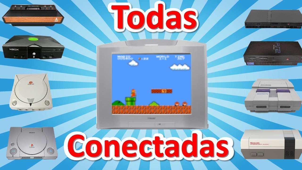As&iacute; se conectan todas tus consolas retro a un solo televisor