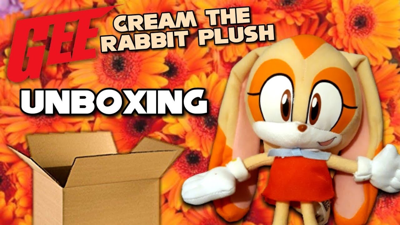 GE Cream The Rabbit Plush Unboxing