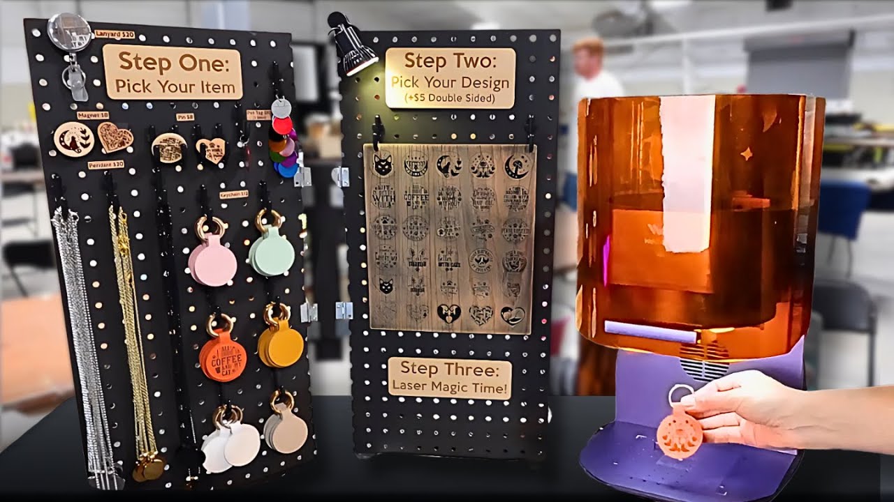 What Happens When You Bring a Laser to a Craft Fair? (WeCreat Lumos)