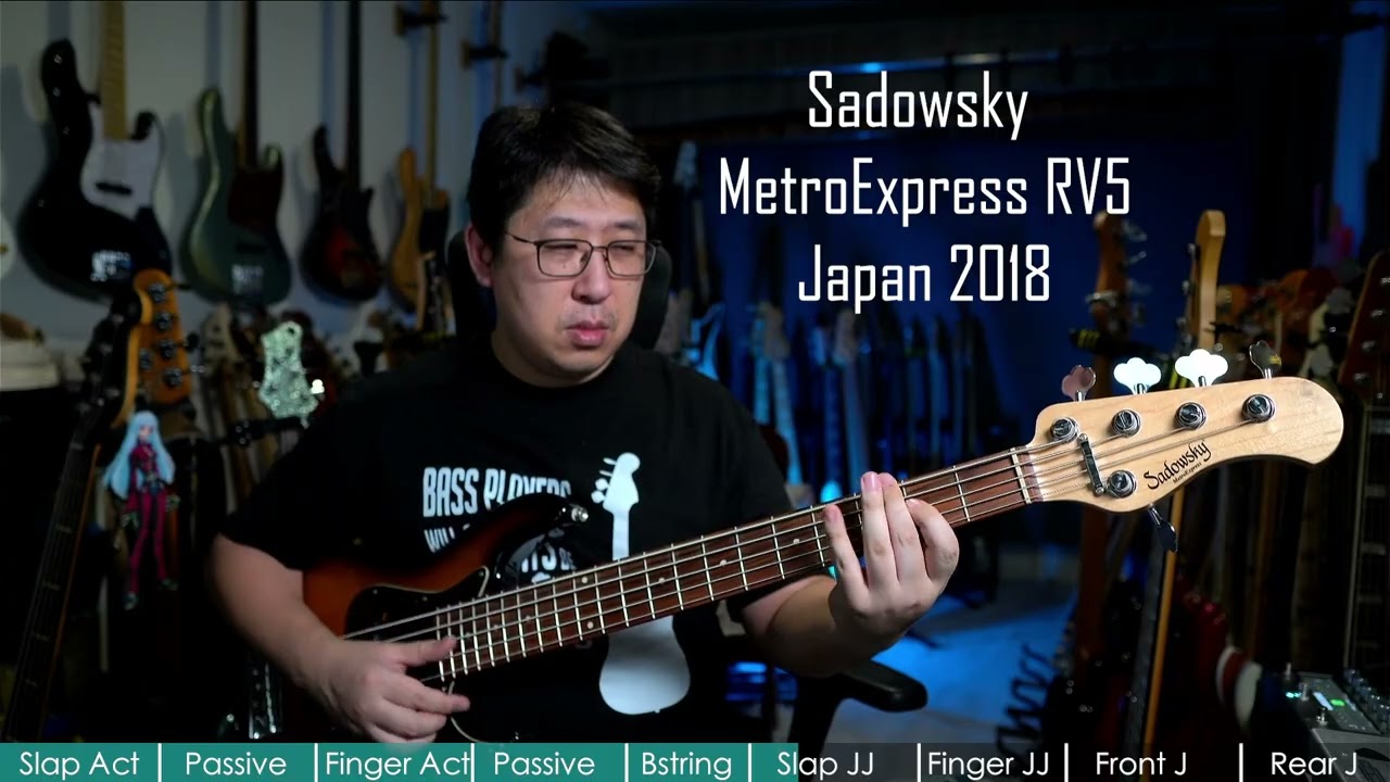 Sadowsky 5 String bass Ultra Comparison US vs German vs Japan vs China