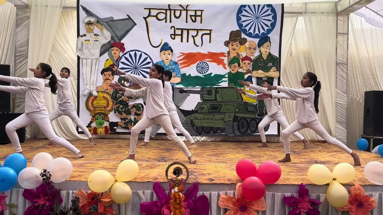 CHHIKARA PUBLIC SCHOOL Celebrating UTSAV. Dance & Yoga (Tali Yoga)