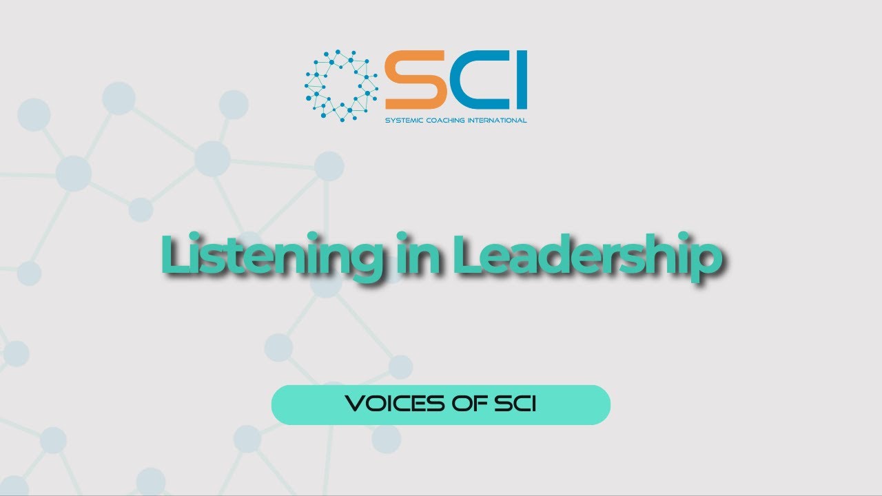 Leading as a Coach: Listening, Perspective, and Choice | Voices of SCI