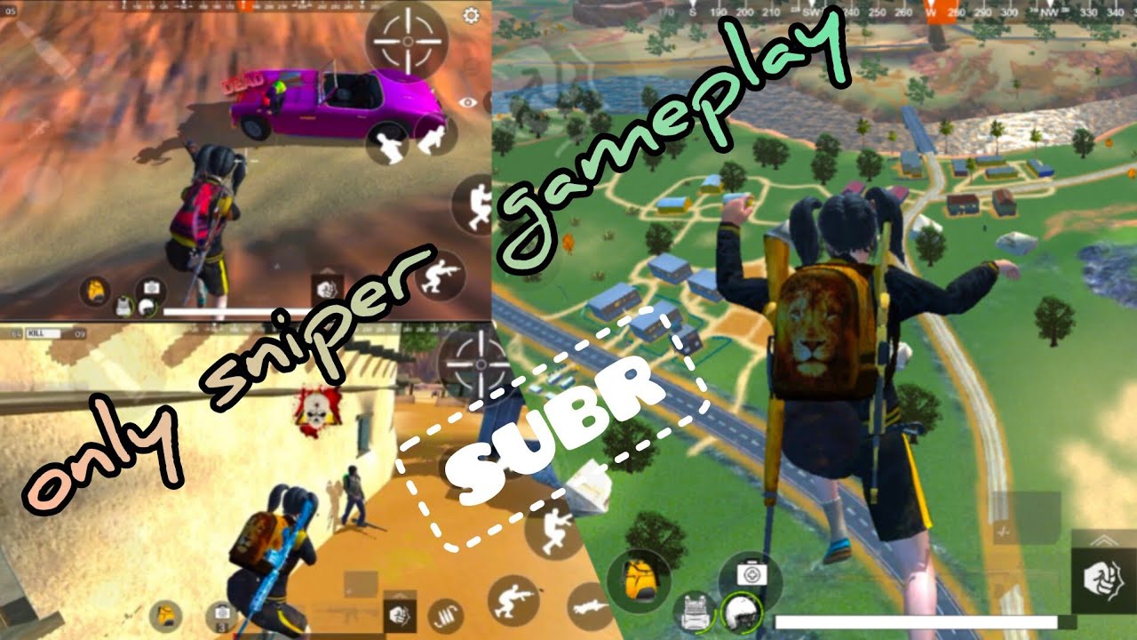 Survival unknown battle royal only sniper gameplay video