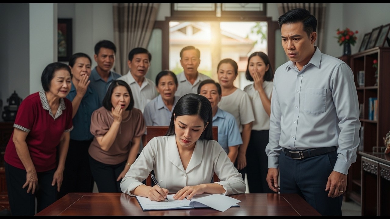 Anh Ép Tôi Ký Đơn Ly Hôn Trước Mặt Họ Hàng – Không Ngờ Tôi Đồng Ý, Hai Năm Sau Anh Quỳ Xin Tha Thứ