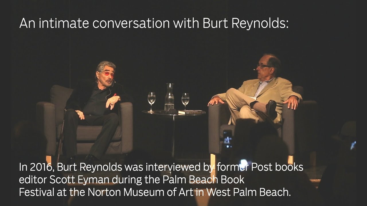 An intimate conversation with Burt Reynolds