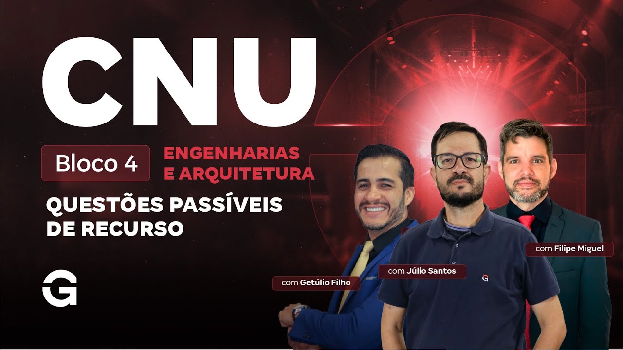 CNU 2025 | Bloco 4 | Quest&otilde;es Pass&iacute;veis de Recurso Conhecimentos Espec&iacute;ficos