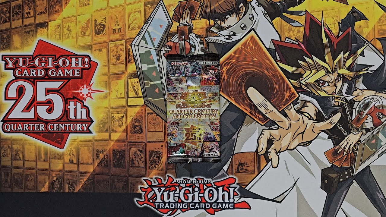 Yu-Gi-Oh! - 25th Anniversary QUARTER CENTURY ART COLLECTION [QCAC] Booster Opening 01