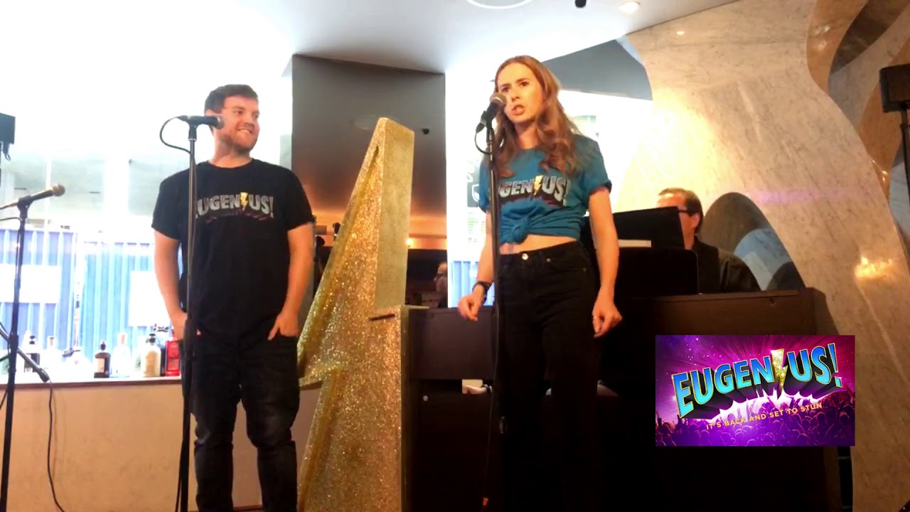 Laura Baldwin and Dan Buckley Sing Don't Shoot For The Stars from Eugenius! Live