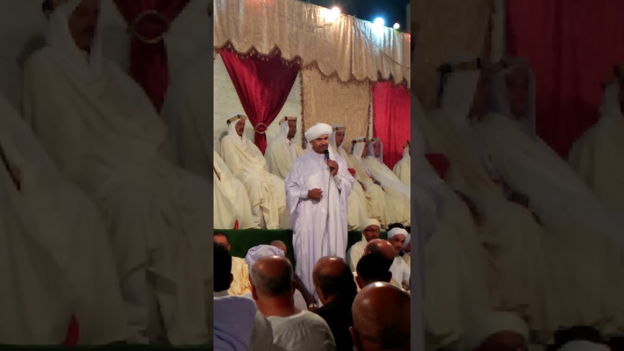 العرس الجماعي(ضاية بن ضحوة غرداية)..... كلمة للشيخ الفاضل مسعود بن عامر حفظه الله  .