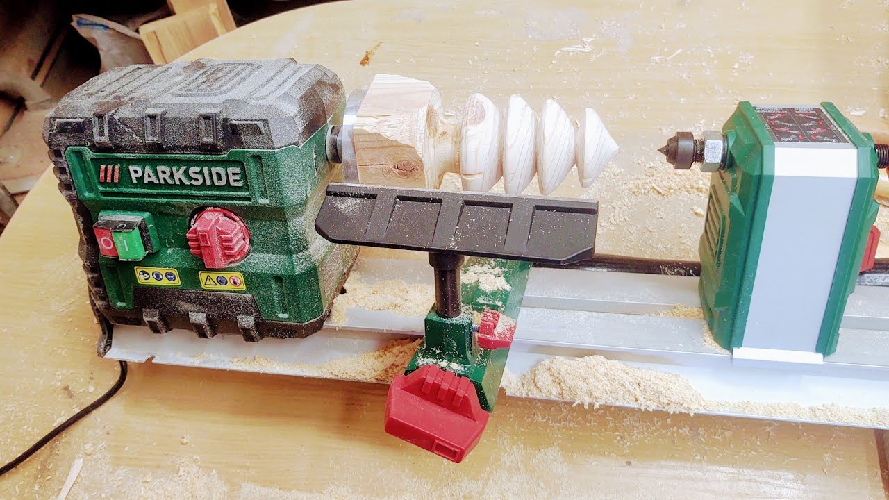 Parkside Lathe PDM 600 B2 unbox and test parkside tools