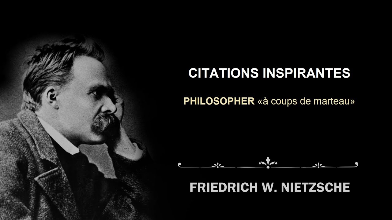 FRIEDERICH NIETZSCHE : Citations inspirantes | Le philosophe &agrave; la grande moustache 👌