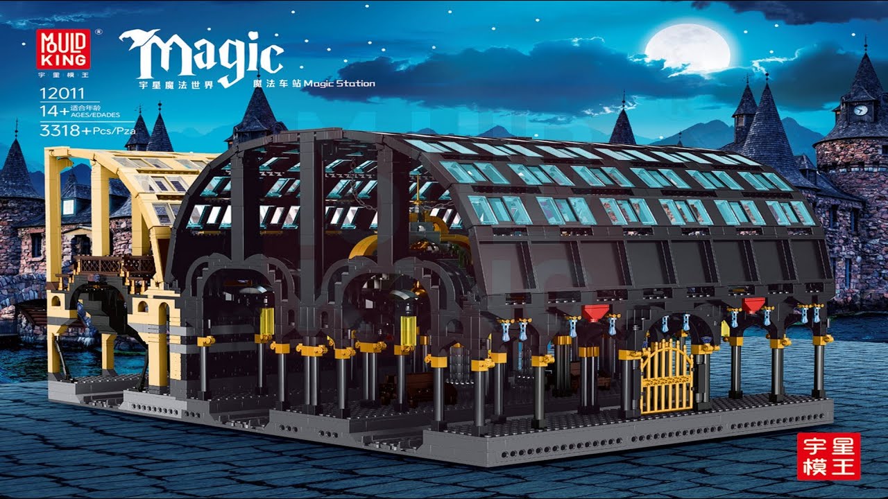 Mould King Instructions | Mould King Train | 12011 | Magic World Magic Station