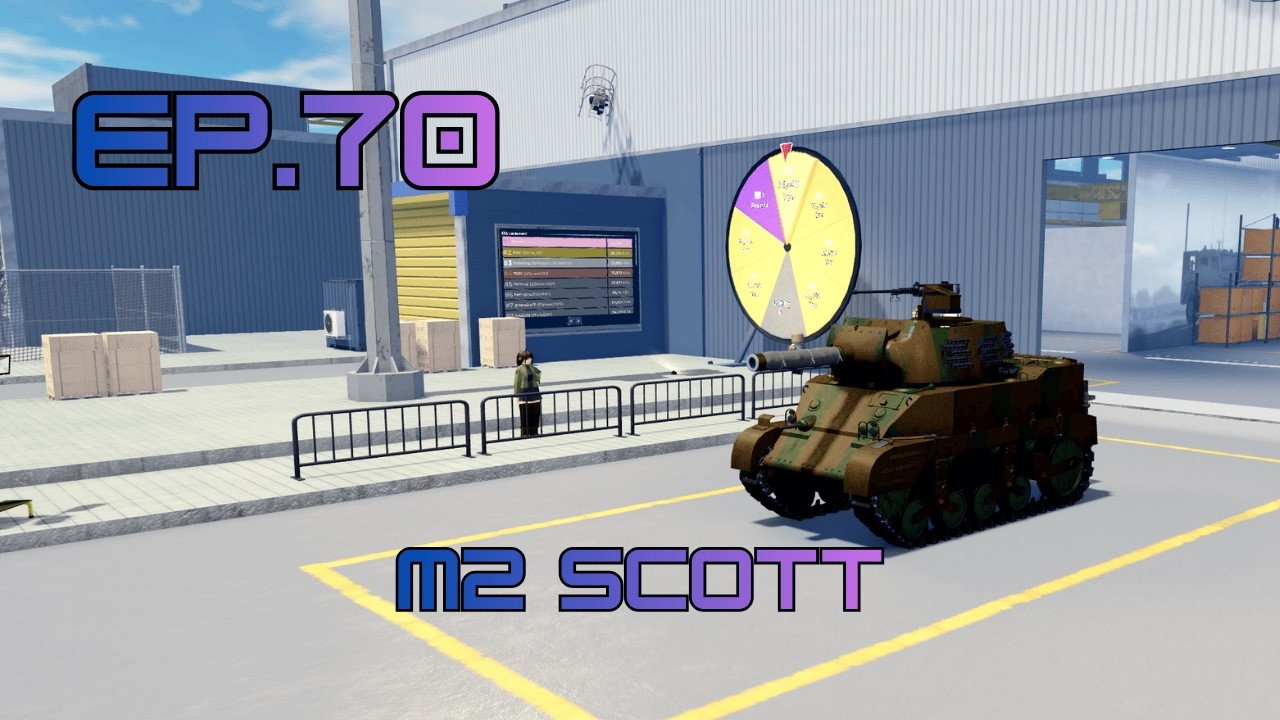 Roblox Curesd Tank Simulator【SKYFALL】(CTS) EP:70 M2 Scott