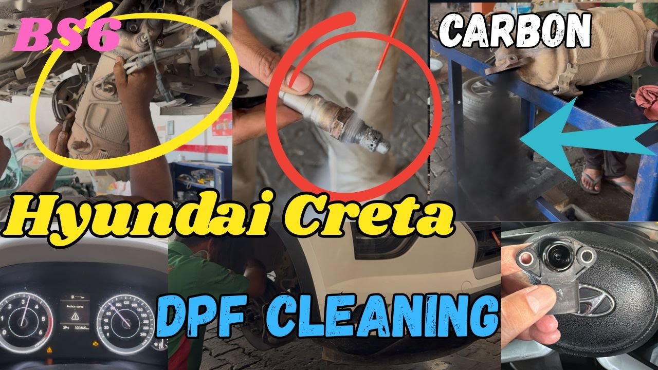 Hyundai Creta DPF Cleaning Full Video | 70000 हज़ार का फटका 