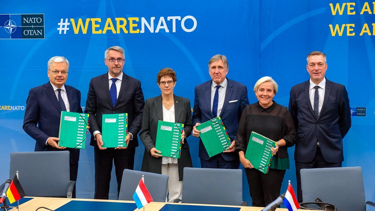 Signature ceremony MOU on Multirole Tanker Transport Capability, 24 OCT 2019