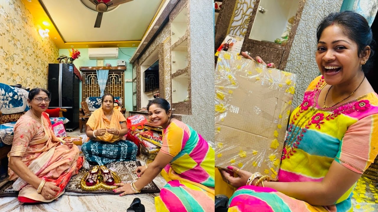 🌸আজ থেকে তত্বে ডালা গোছানো শুরু 👇কত পিস তত্ত্ব বোনের শশুর বাড়িতে যাবে 💰