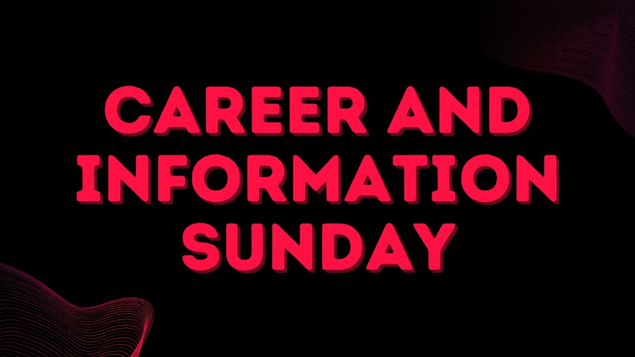 Career Sunday 2026
