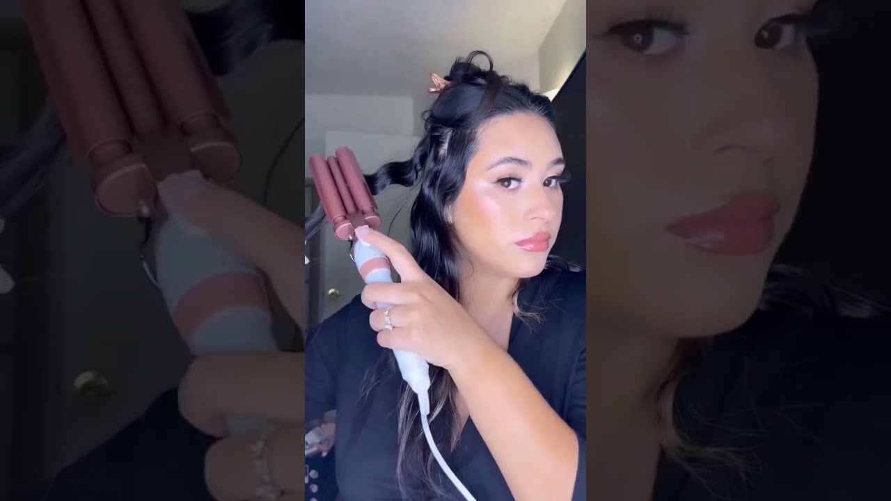 Get ready for spring and festival season with the Conair Double Ceramic Triple Barrel Waver. Mermaid