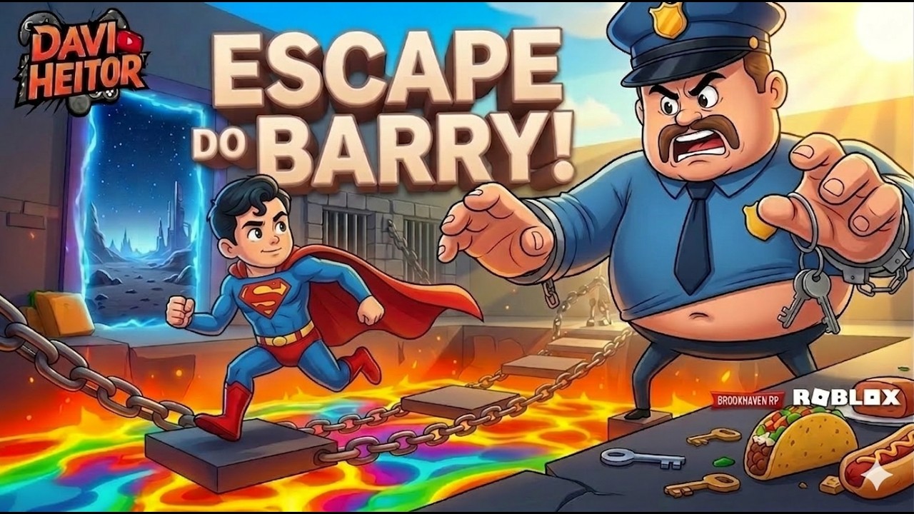 BARRY do FORTNITE: Escape da prisão! (BARRY's prision run - FORTNITE)