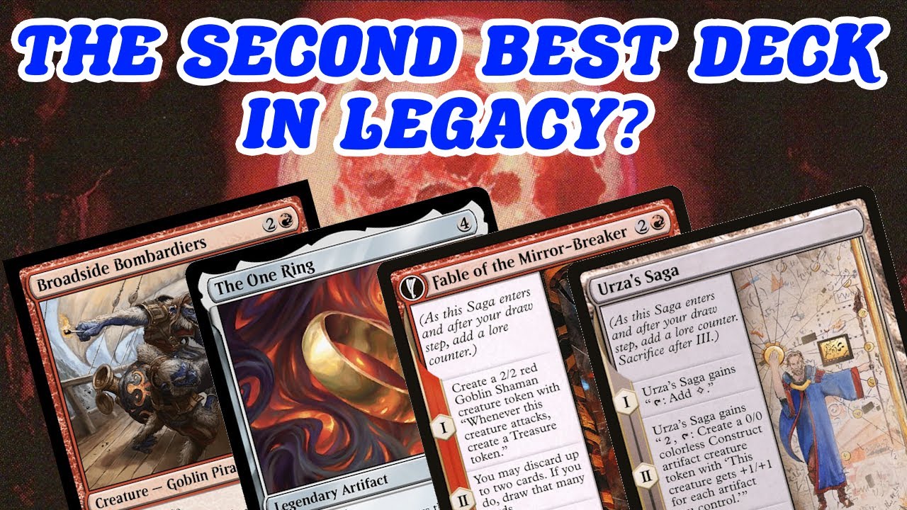 THE SECOND BEST DECK IN LEGACY? Mono-red Blood Moon Stompy With Urza's Saga MTG