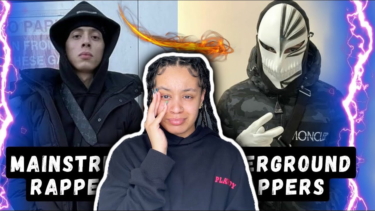 UK DRILL: MAINSTREAM RAPPERS VS UNDERGROUND RAPPERS | Reaction