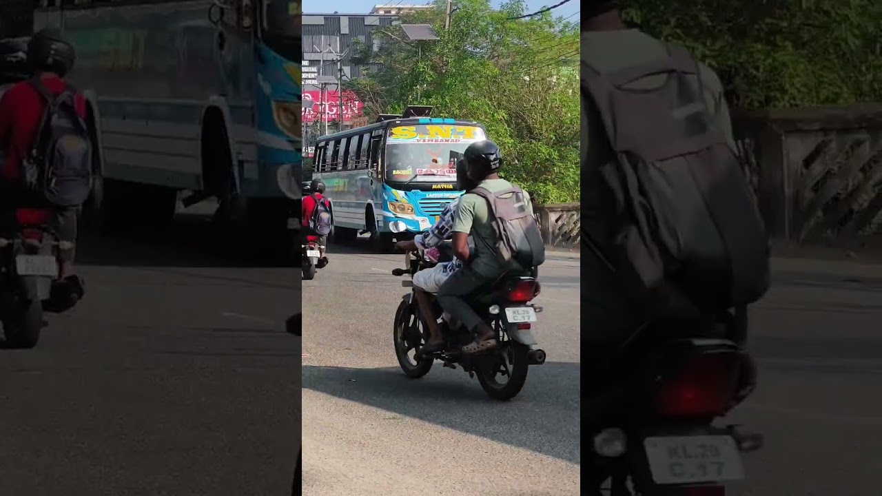 കോട്ടയത്തെ ചില പ്രൈവറ്റ് ബസ് കാഴ്ചകൾ 