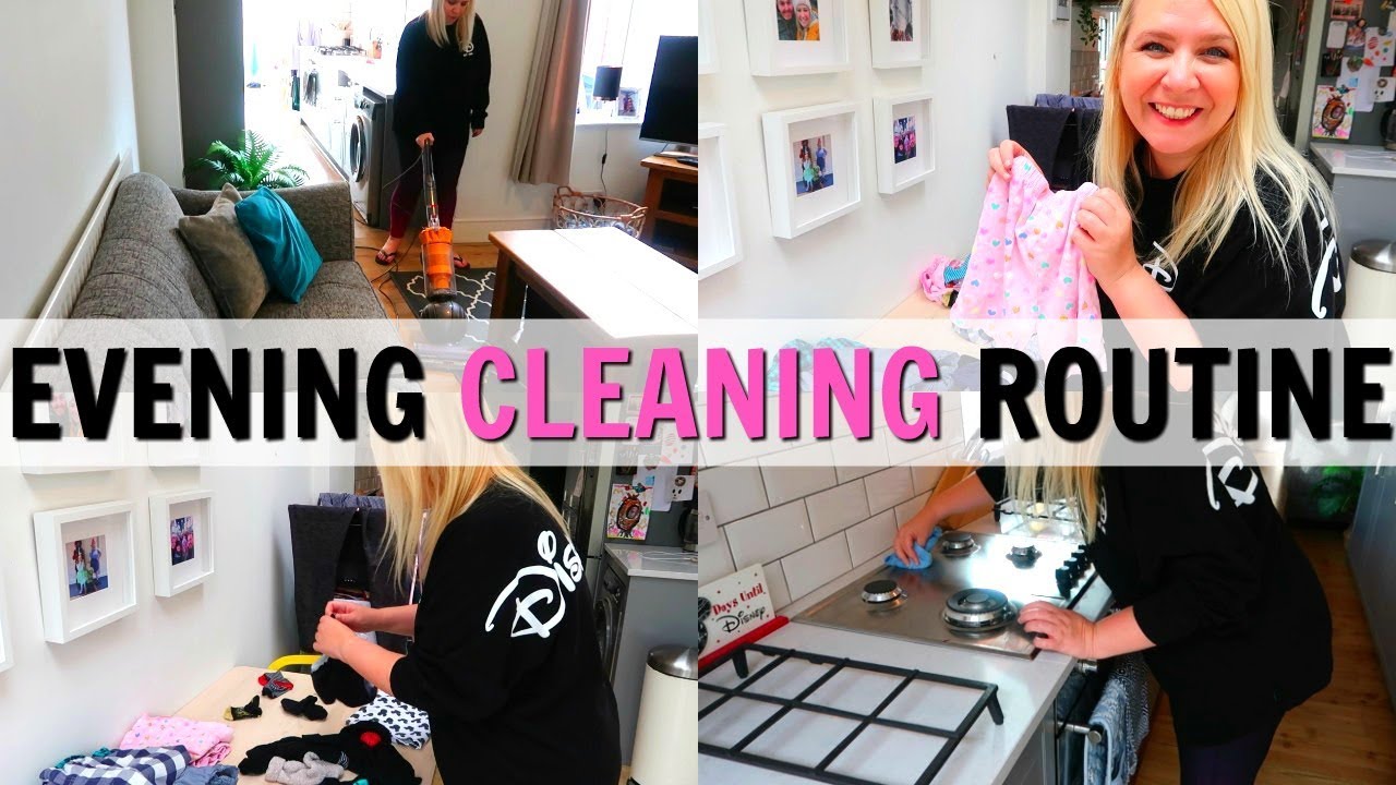 EVENING SPEED CLEANING ROUTINE OF A MUM/MOM!