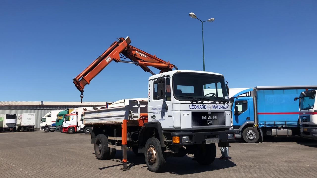 M.A.N. 18 232 4x4 8TON/MTR