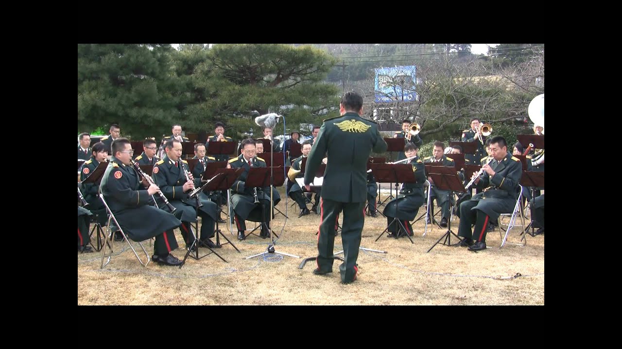 ONE PIECE op12 ワンピースop『風をさがして』 - JGSDF Band