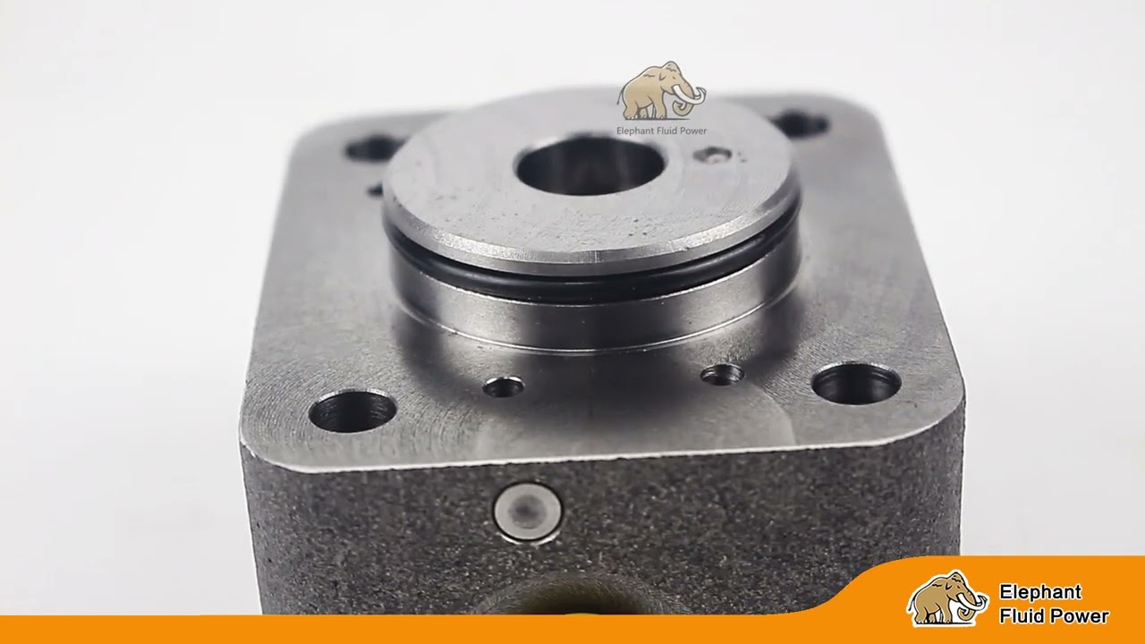 Rexroth hydraulic pump control valve A6VM107 HA2T, used for hydraulic pump maintenance.