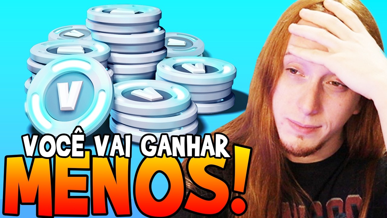 OS V-BUCKS VÃO FICAR MAIS CAROS - FORTNITE