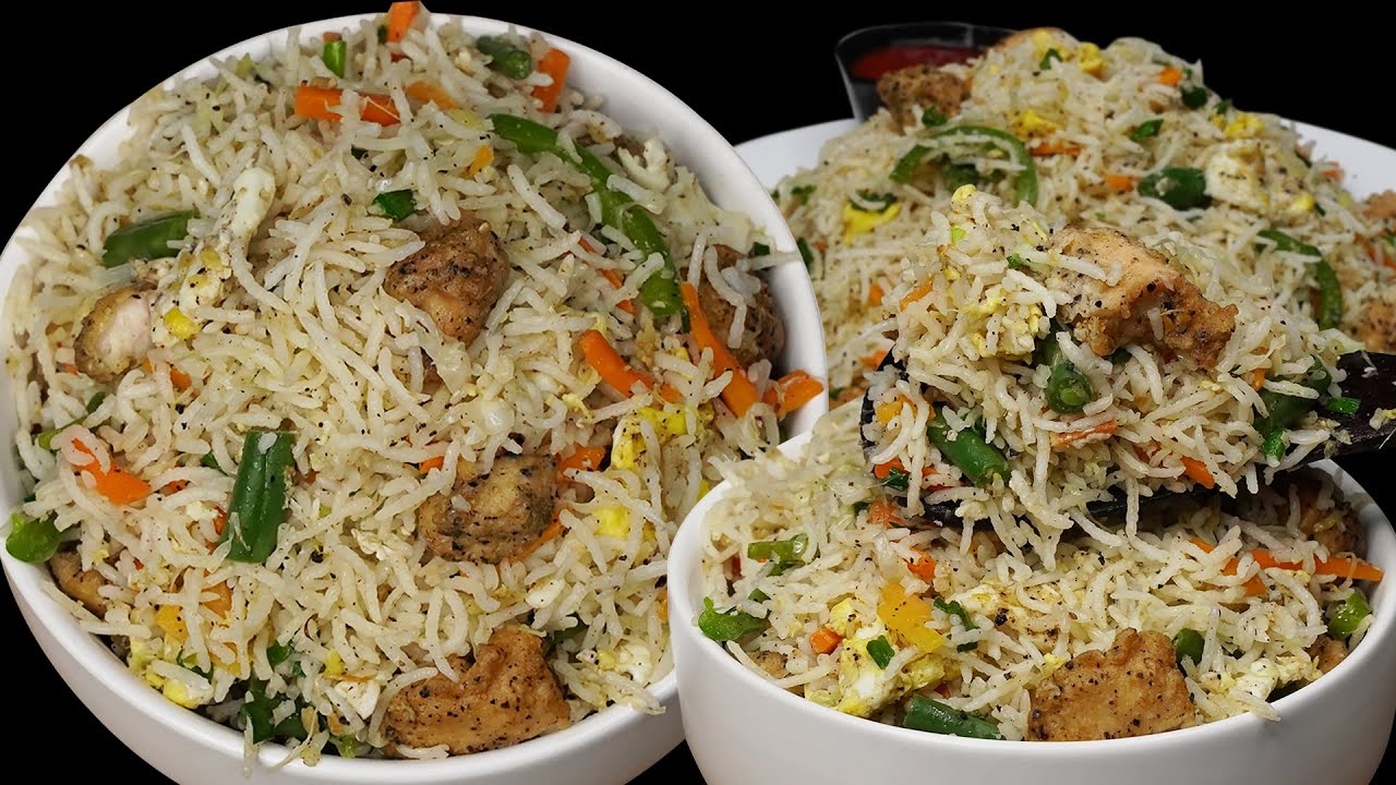 கடைல வாங்காம பயங்கர taste'ல, நாளைக்கு வீட்லையே மறக்காம இப்படி செஞ்சி அசத்துங்க | Chicken Fried Rice