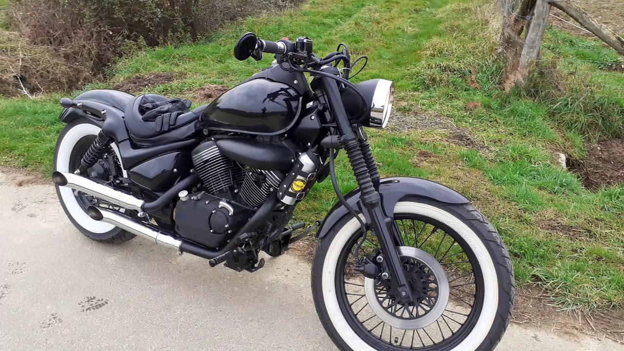 Bobber custom Suzuki intruder
