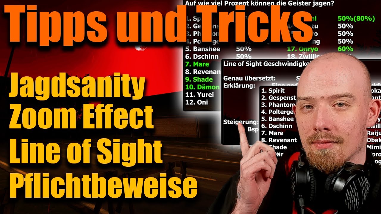 Tipps zu den Geistern - Begriffe erklärt | Phasmophobia | Solo | LvlXX-317 | PsychoD