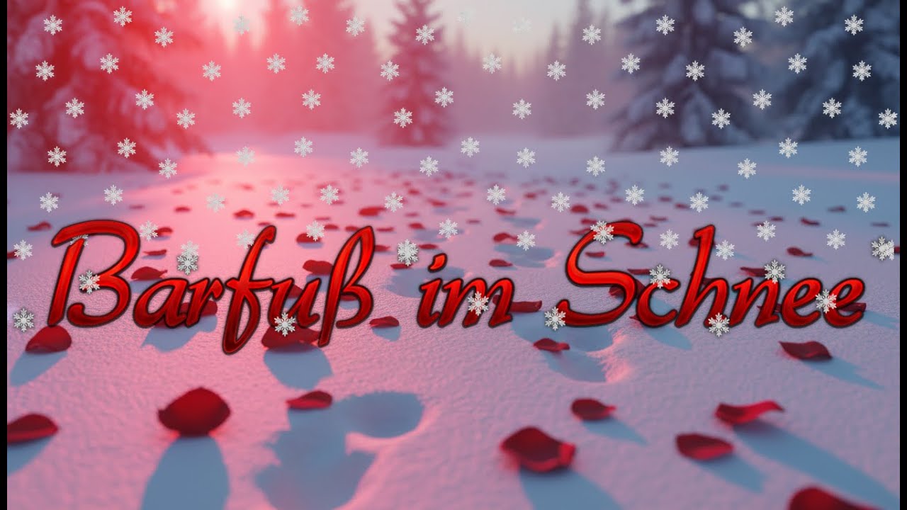 Barfuß im Schnee
