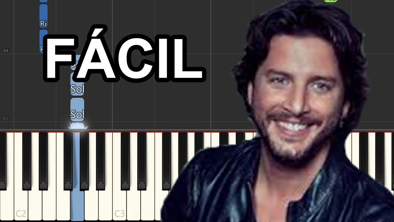 Manuel Carrasco - Ya No (PIANO TUTORIAL FÁCIL)