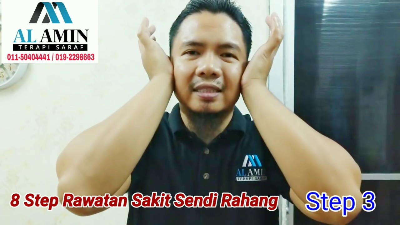 ☑️ 8 Step Rawatan Sakit Sendi Rahang! | Jaw Joint Pain | TMJ 011-50404441