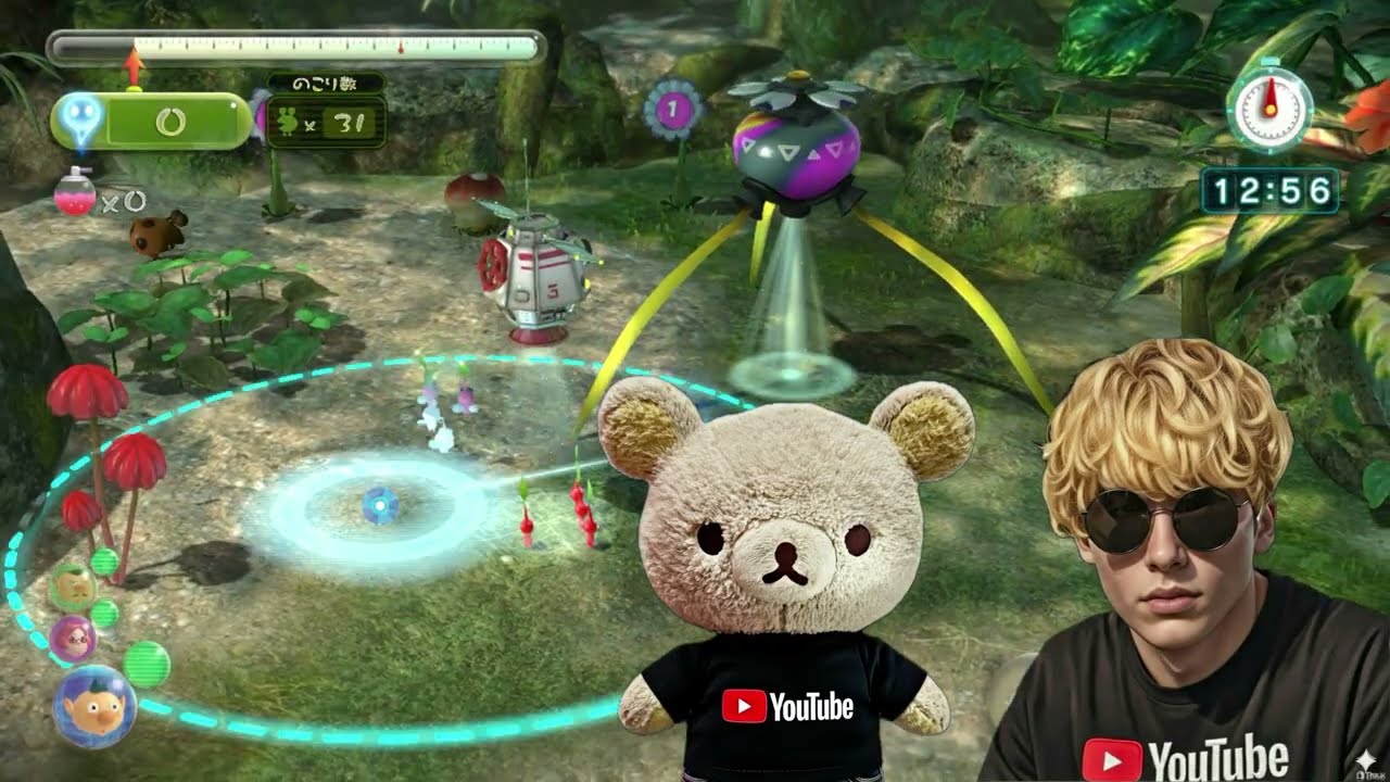 [ピクミン3]クマエルと続始まりの森やってみた！