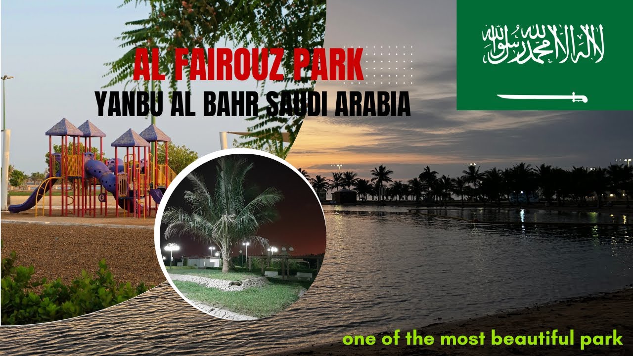 Exploring Al Fairouz Park Yanbu Al Bahr🤩 | Saudi Arabia | #vlog 11