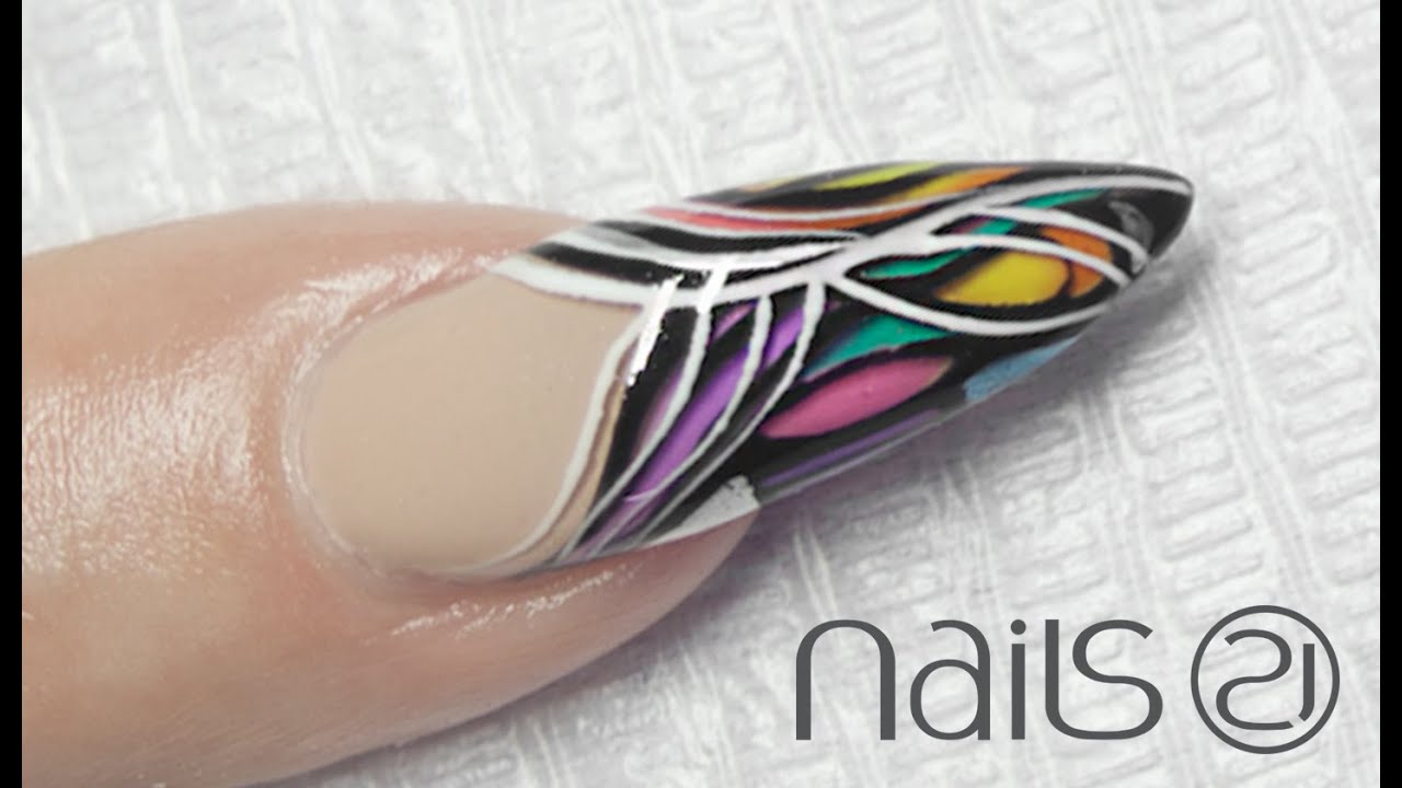 Chromatic Elegance Nail Art
