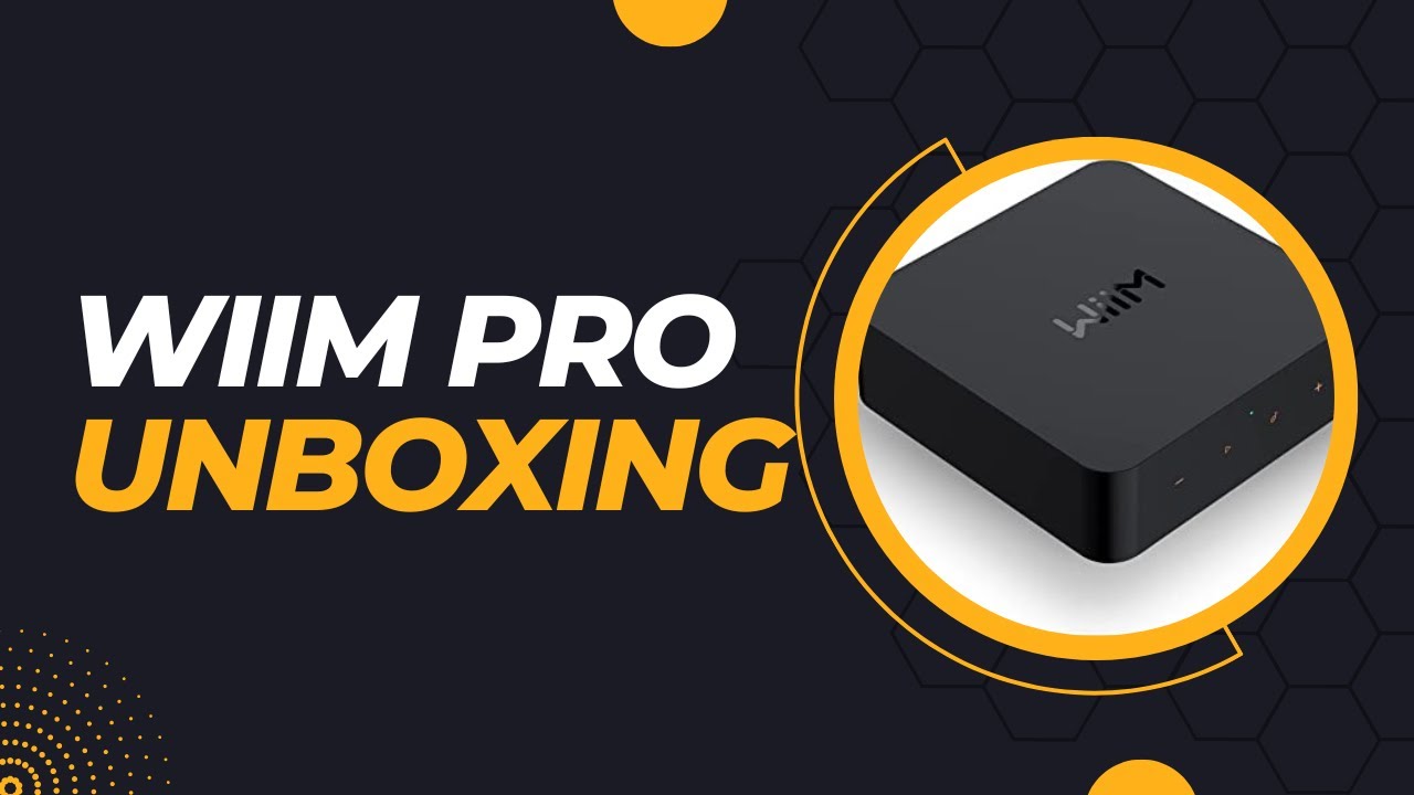 Распаковка и настройка стримера WiiM Pro Hi Res