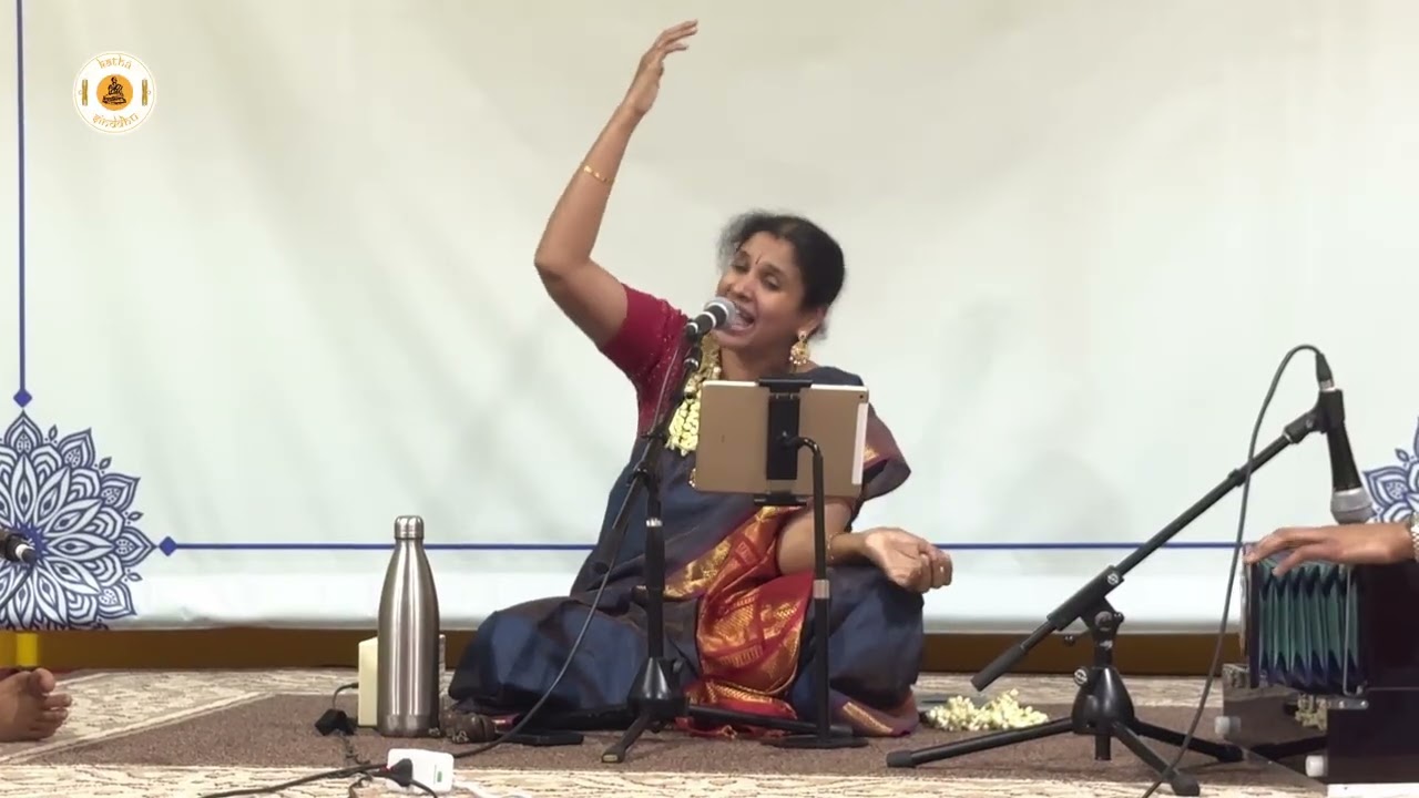 Harikatha on Saint Thyagaraja — an evening of music & devotion at Vedanta Sabha, Dallas, USA 🎶🙏