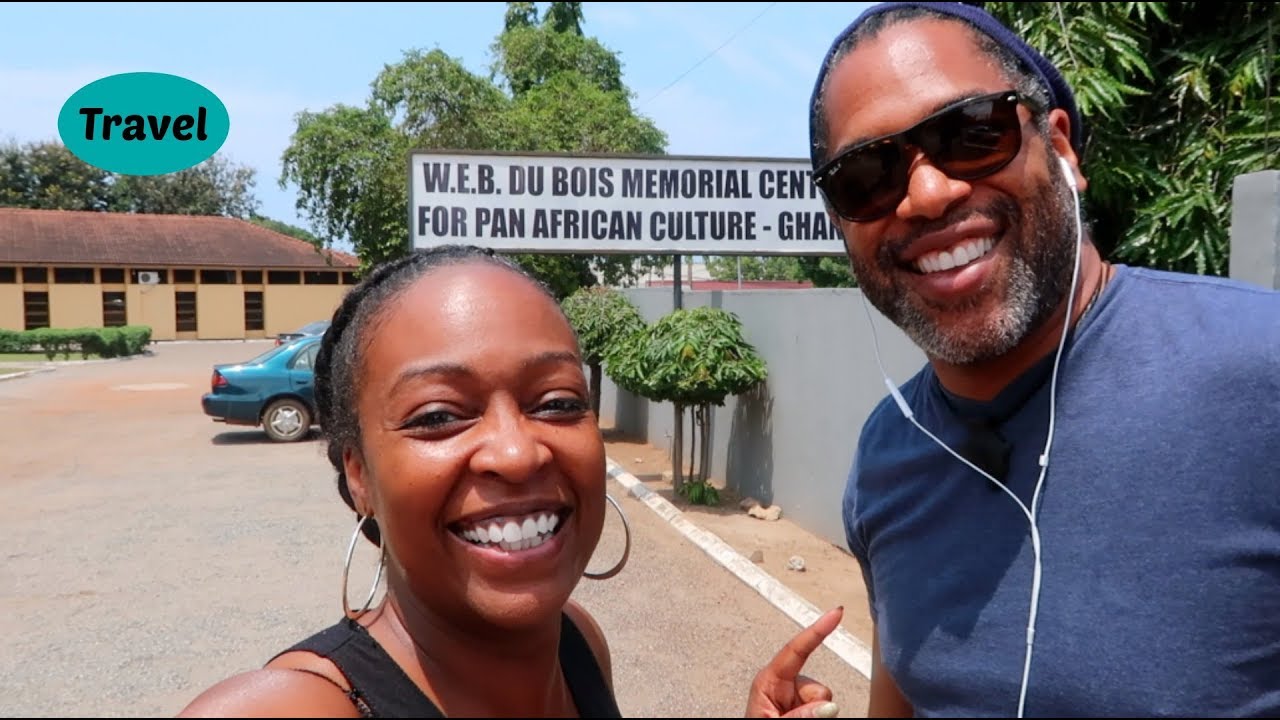Visiting the W.E.B.  Du Bois Center | Ghana Vlog Day 2