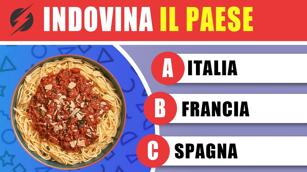 RIESCI A INDOVINARE il PAESE dalla sua CUCINA? |  SFIDA CULINARIA!