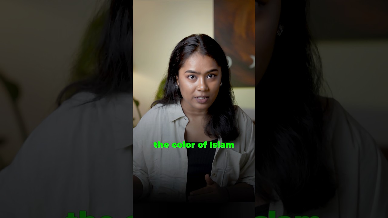 Green Was NOT The Colour Of Islam🟢 Keerthi History                           #india #shorts #facts