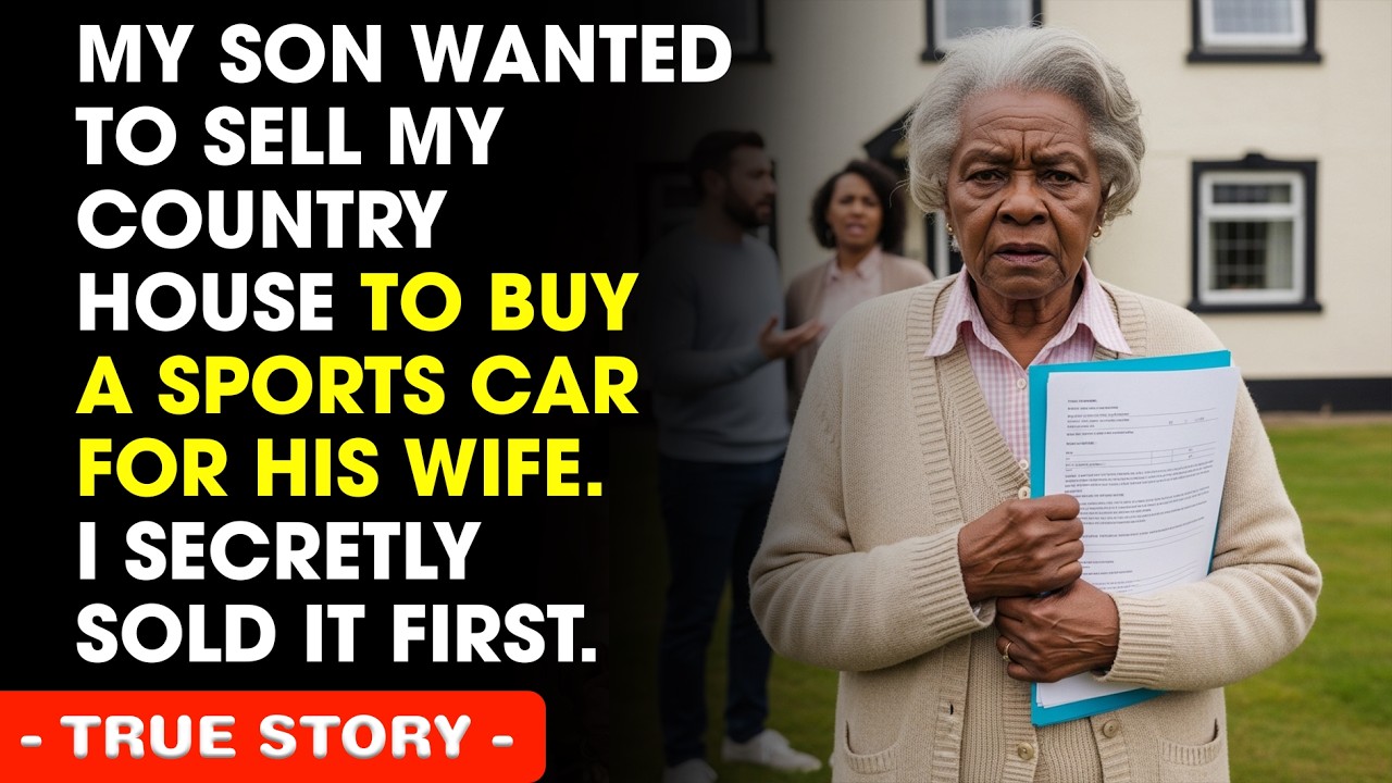 My Son Wanted To Sell My Country House To Buy A Sports Car For His Wife. I Secretly Sold It First