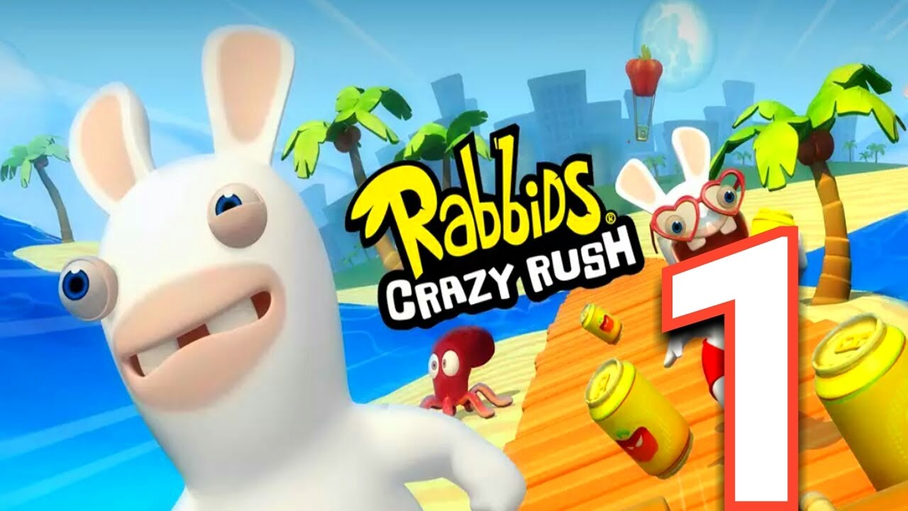 Rabbids Crazy Rush Android Gameplay #1 | Lvl 1 to Lvl 10