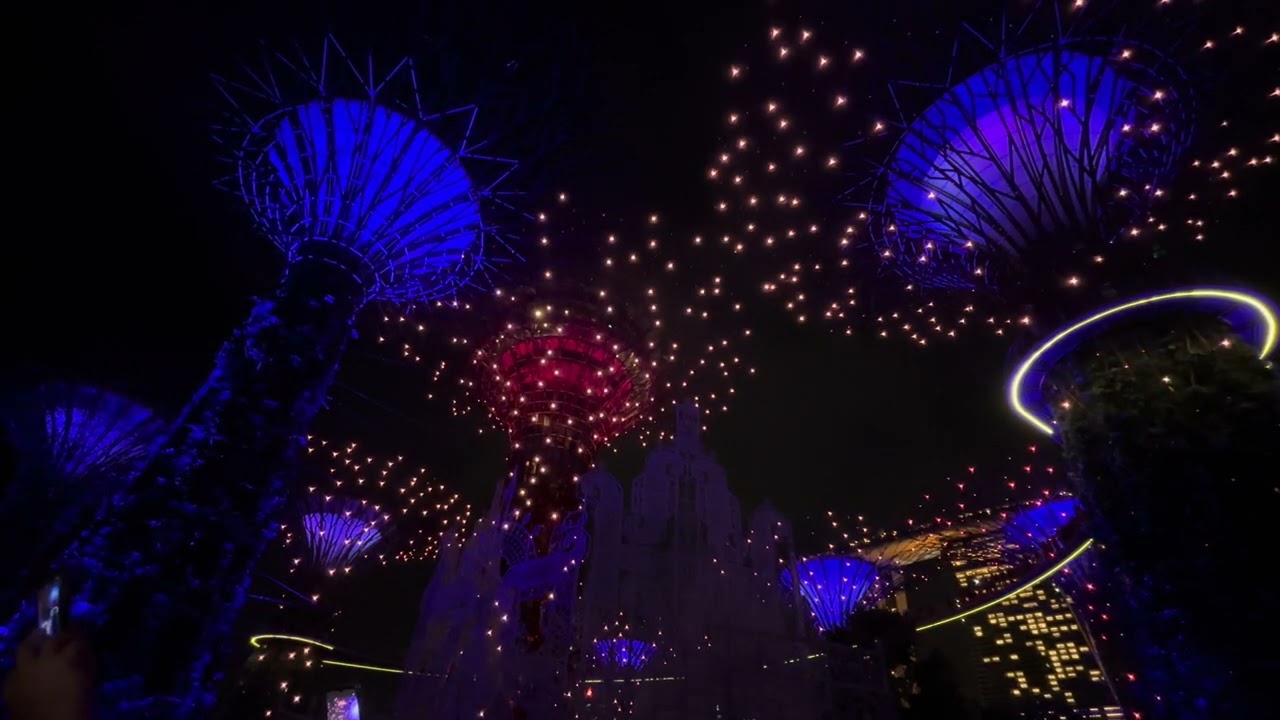 Supertree grove light show garden rhapsody 17 November 2025 An evening of musical theatre + borealis