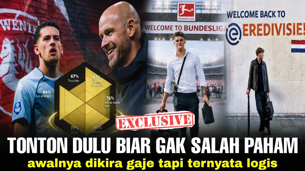 Baru Aja Tersiar, TEN HAG MAU HUBNER KE TWENTE 
